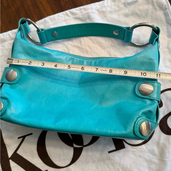 KOOBA turquoise leather purse.  SOFT!!! - Picture 6 of 15